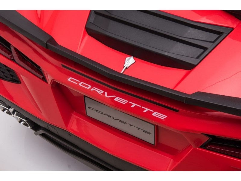Licensed Corvette Stingray 12V Kids Electric Car - 2-Seater Sports Car