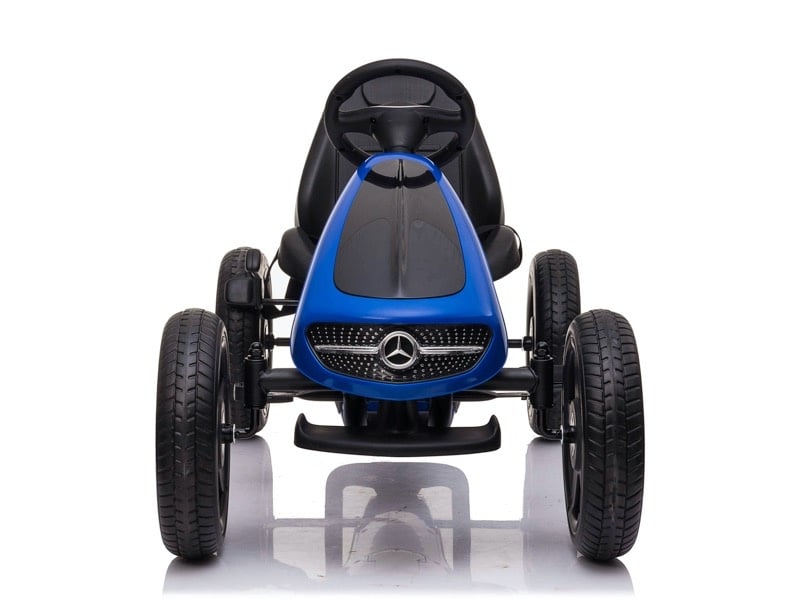 Licensed Mercedes-Benz Pedal Go-Kart for Kids - Chain Drive with Hand Brake