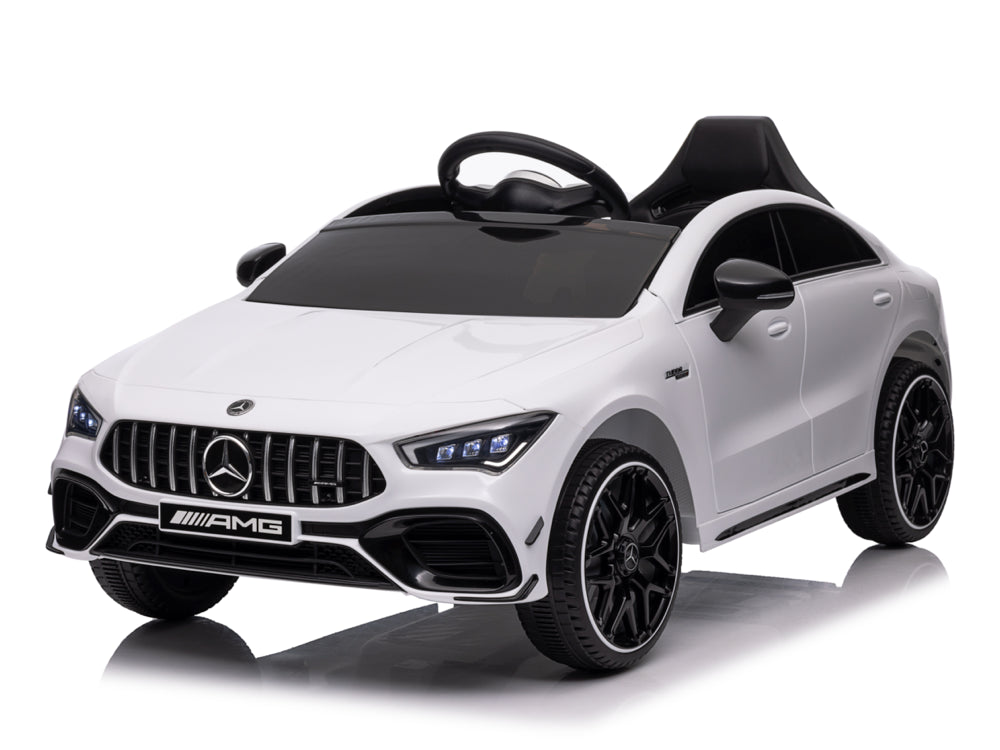 Licensed Mercedes-Benz CLA 45 S AMG 12V Kids Electric Car - 4WD Luxury Sedan