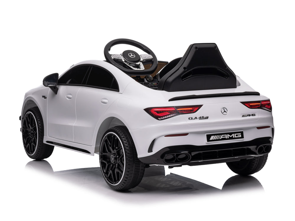 Licensed Mercedes-Benz CLA 45 S AMG 12V Kids Electric Car - 4WD Luxury Sedan